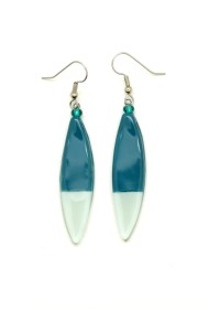 Color Blocked Long Earrings